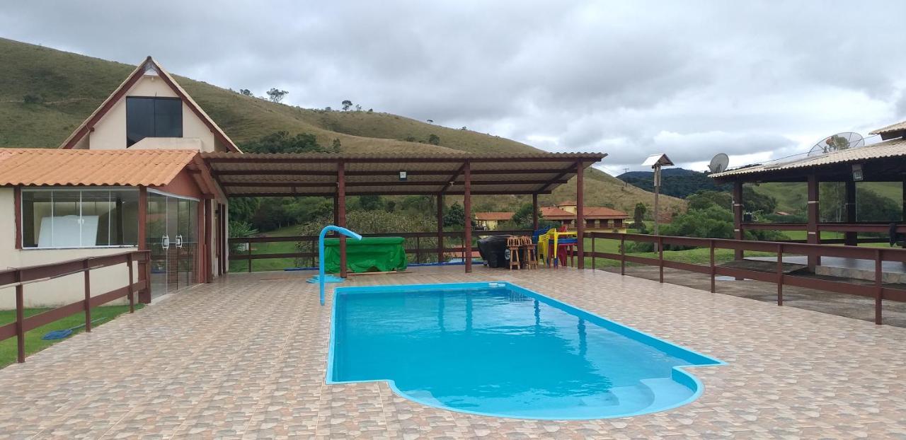 Pousada Recanto Feliz Carvalhos Mg Bagian luar foto